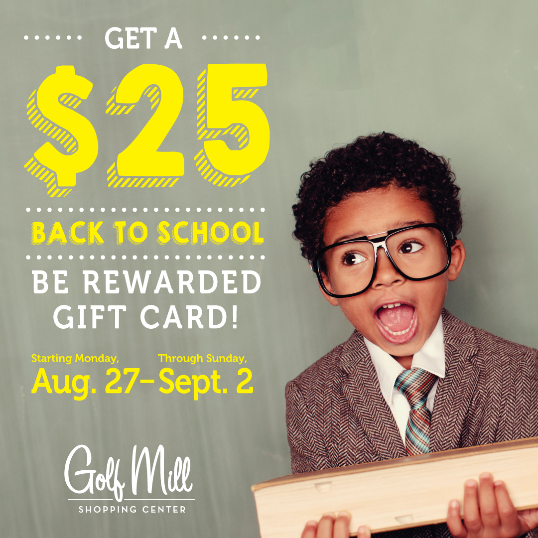 Be Rewarded Back to School Promotion