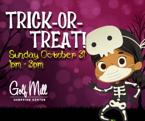 Trick or Treat at Golf Mill Shopping Center