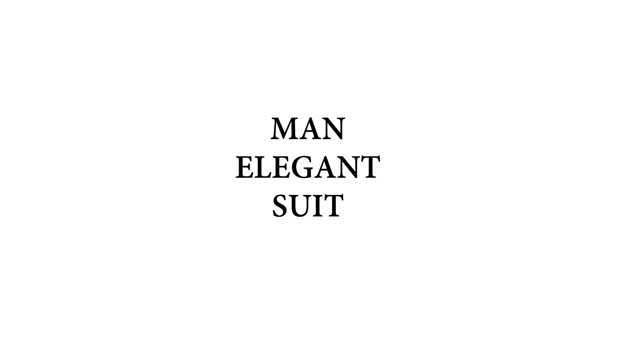 Read more about the article Man Elegant Suit